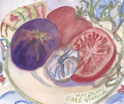 Red Onions and Tomatoes