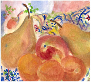 Apricots and Pears
